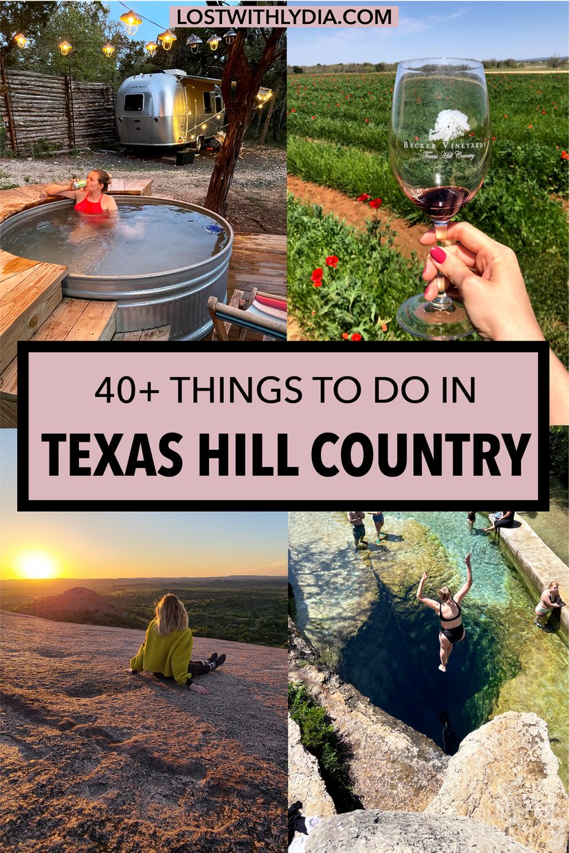 Texas Hill Country has no shortage of hiking trails, charming small towns and unique places to stay. This guide includes the best state parks in Hill Country, unique things to do in Hill Country and more.