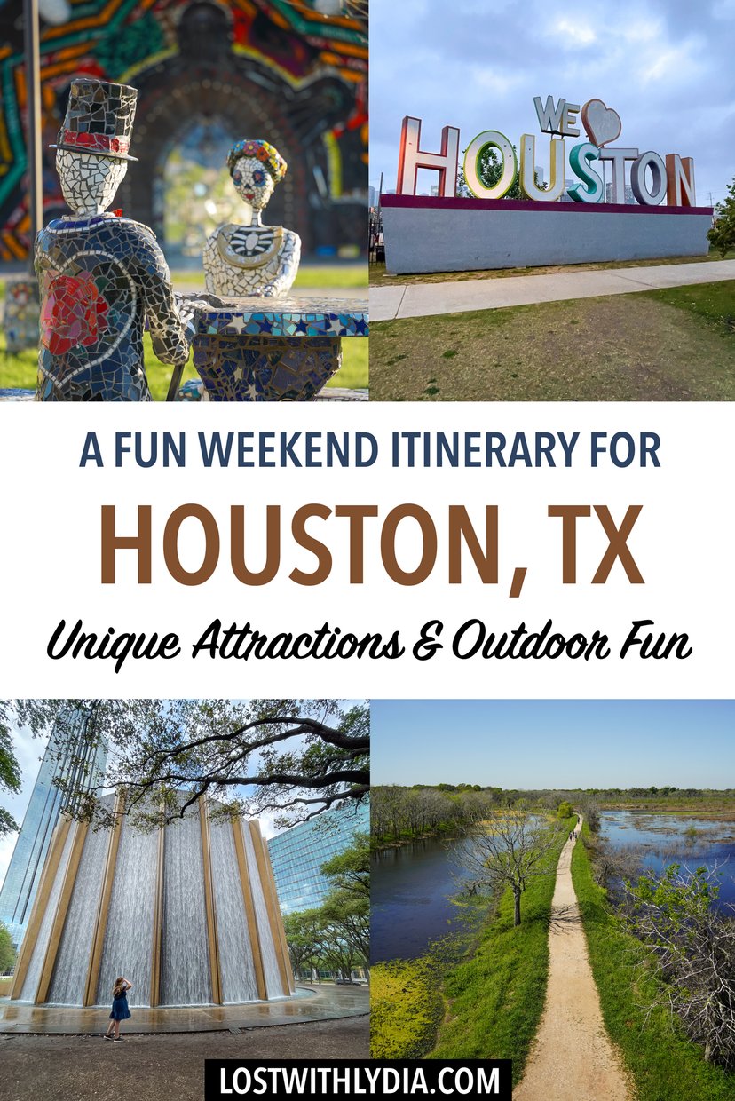 Discover fun things to do in this Houston itinerary! From unique art displays to hiking, this is the perfect Houston weekend trip.