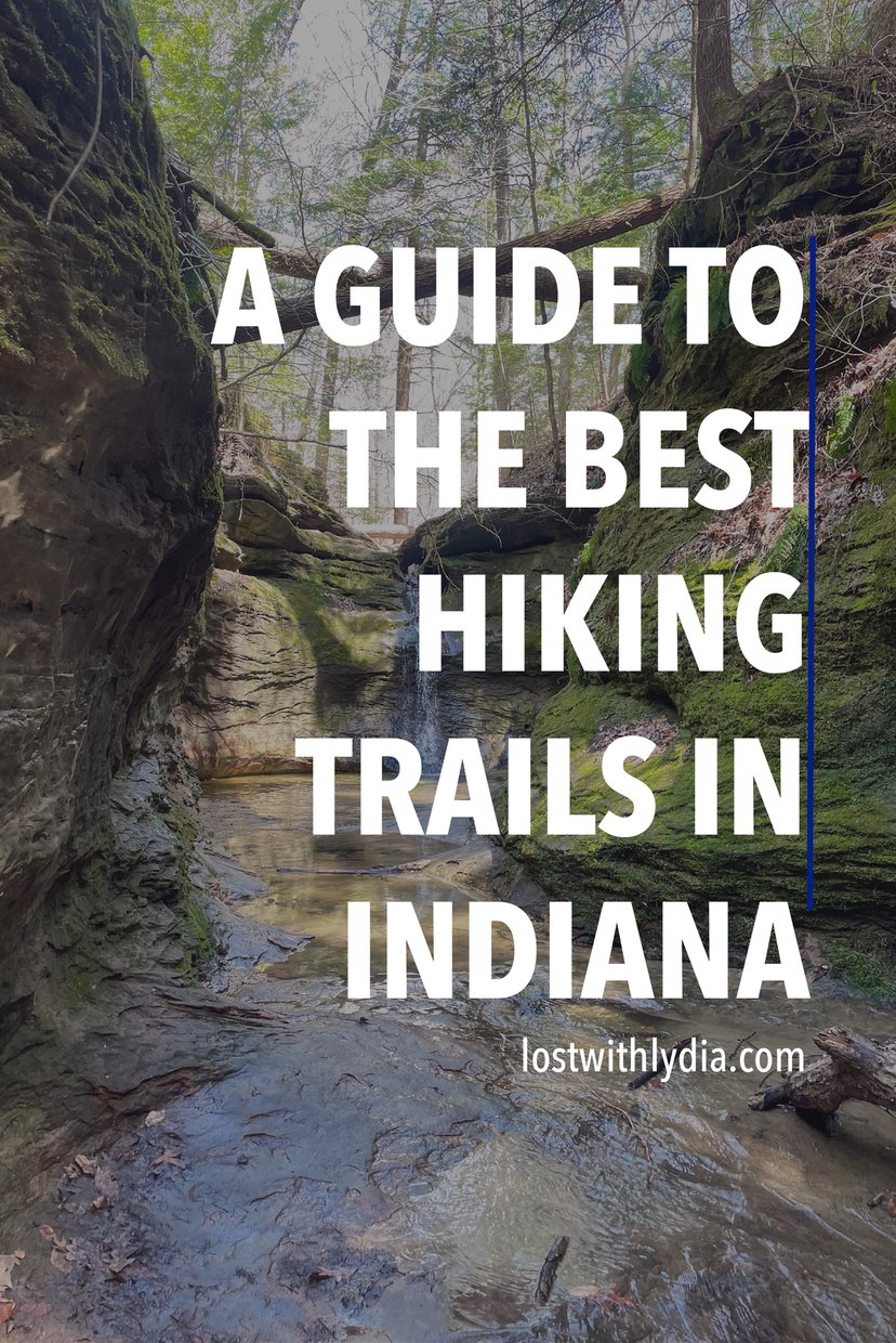 This list is perfect if you're looking for the best hiking trails in Indiana. These beautiful Indiana day hikes include waterfalls, sand dunes and more!