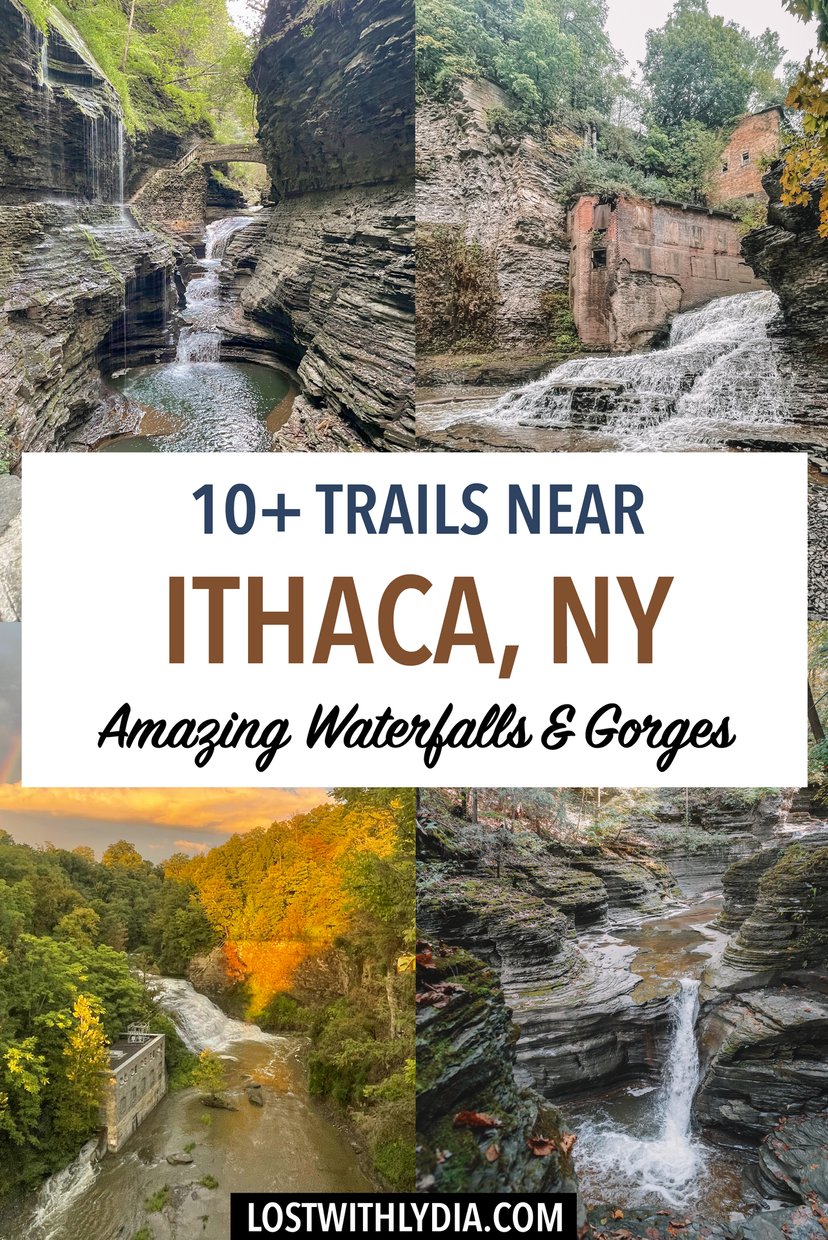 Discover the best hiking trails near Ithaca! Learn about 10+ waterfall trails that range from easy to moderate and plan the perfect trip to the Finger Lakes.