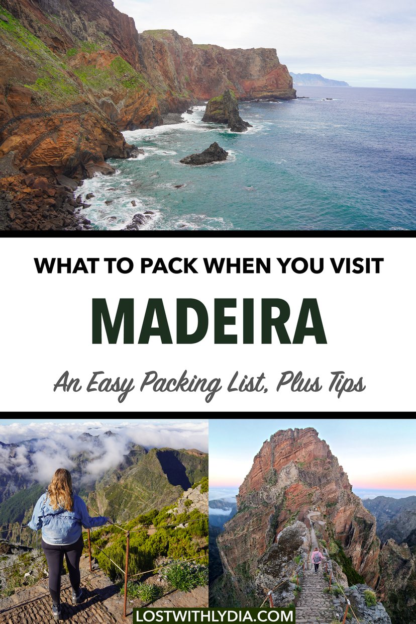 Learn exactly what to pack for Madeira so that you can have a stress-free trip! Plus, learn helpful tips for visiting Madeira.