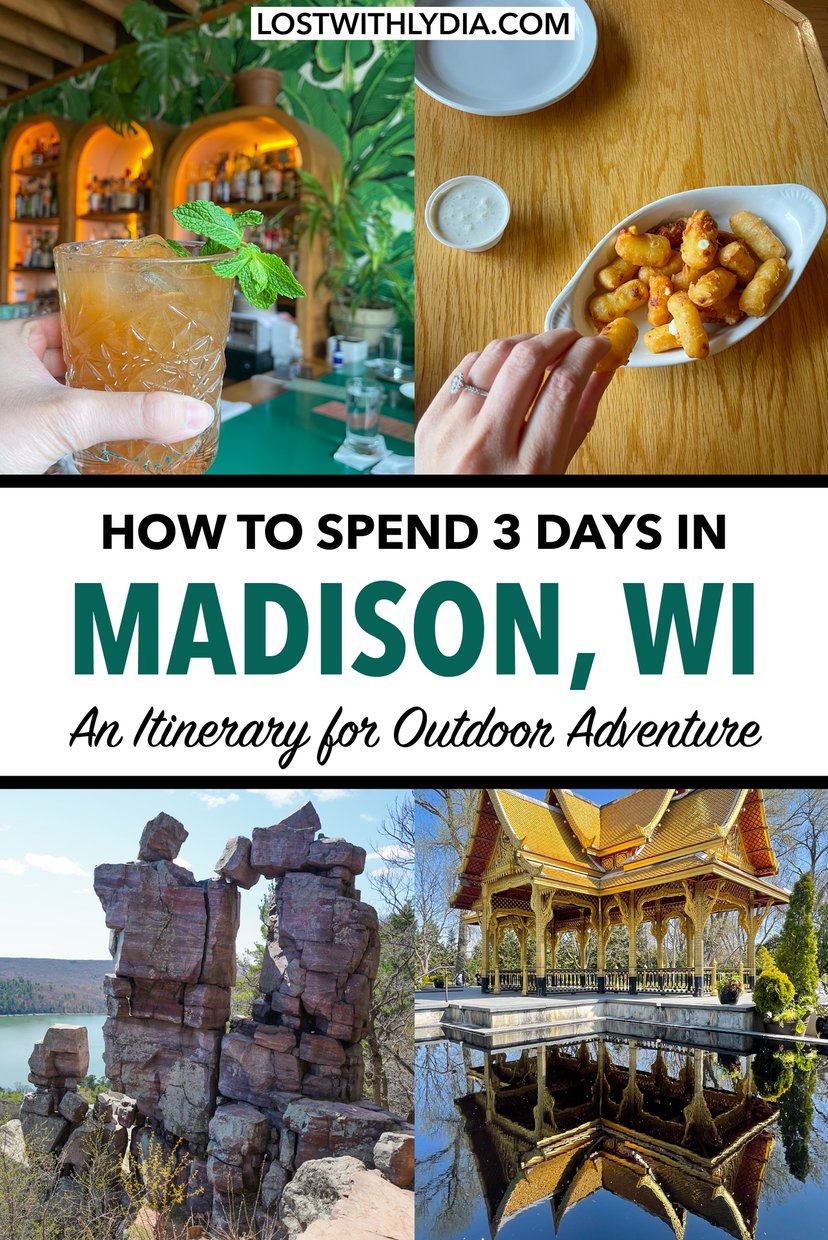 Plan the perfect weekend getaways to Madison, Wisconsin! This Madison travel guide includes delicious food, hiking near Madison and more.