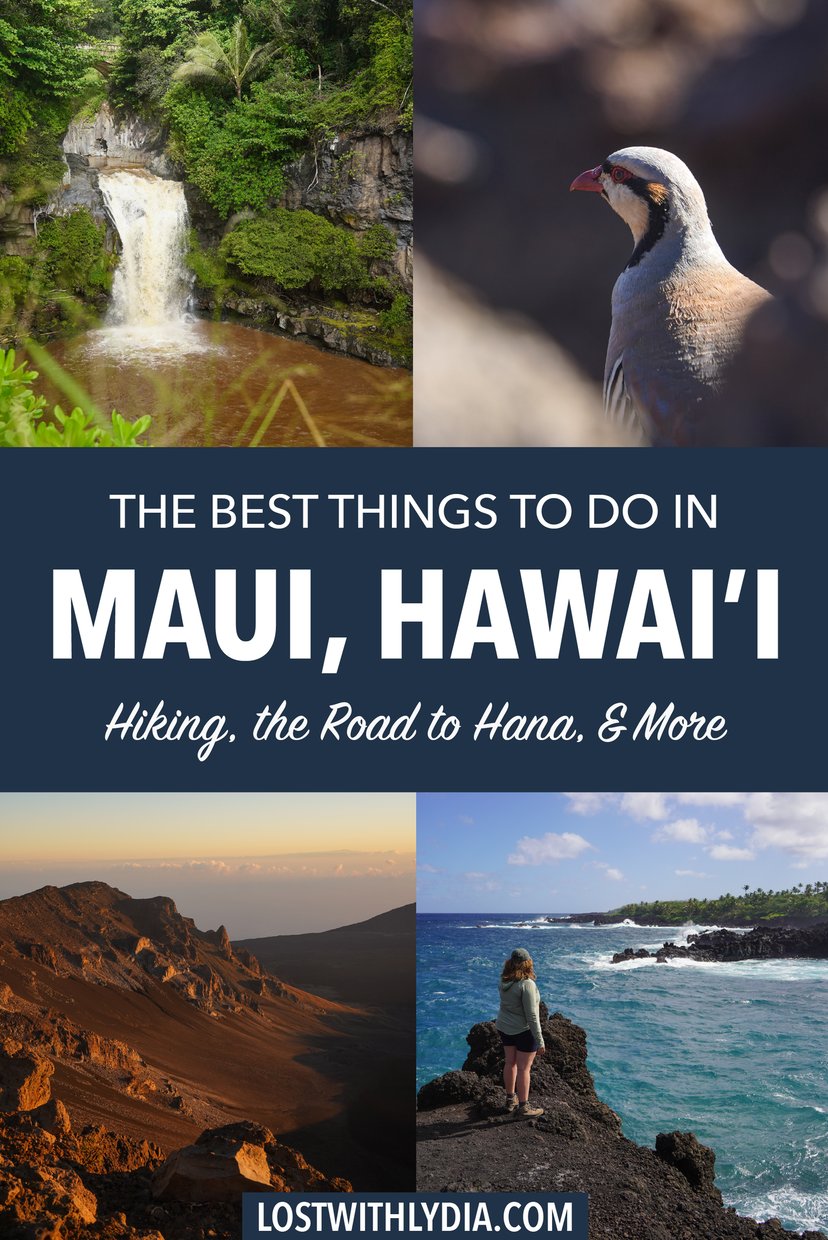 Discover the best things to do in Maui for those who love adventure! Read about the best stops on the Road to Hana, visiting Haleakala National Park, and more.