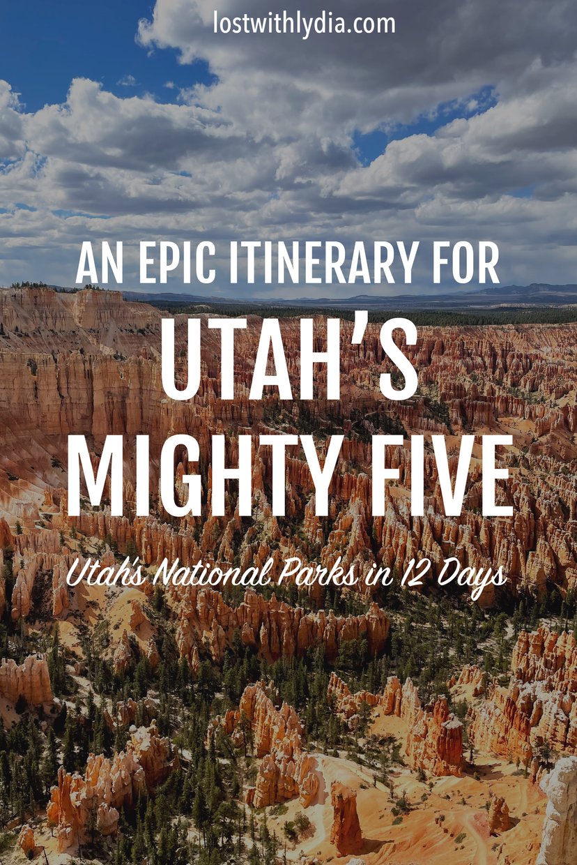 Get the best Utah Mighty 5 road trip itinerary in this detailed guide! Learn where to stay on a Utah road trip, how long to spend in each Utah park and more.