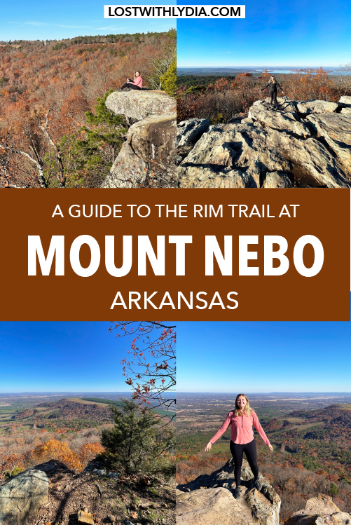 Mount Nebo State Park offers some of the best views in Arkansas! Learn everything you need to know about hiking the Mount Nebo Rim Trail.