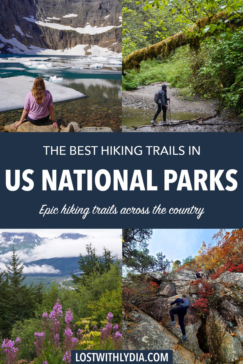 Discover the best hikes in US national parks! From alpine lakes to hoodoos, there are so many epic trails in national parks.