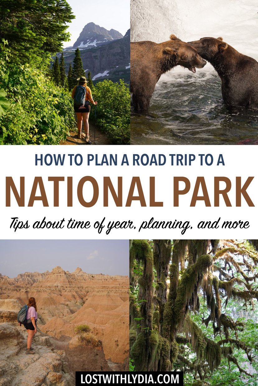 Learn exactly how to plan a national park road trip! This guide includes tips about reservations, seasons, and more national park vacation tips.