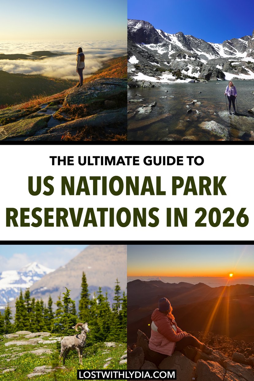 Learn about which US national park require reservations in 2026! This guide includes information about reservations in Rocky Mountain National Park, and more.