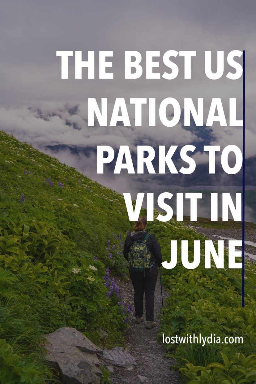 Read all about the best national parks to visit in June! Discover some incredible national parks for a summer road trip.