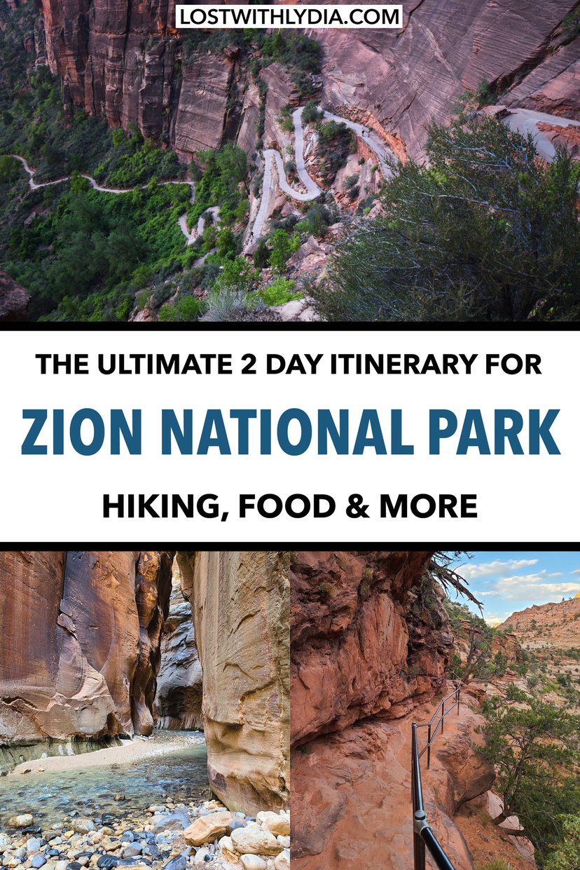 Learn about how to spend 2 days in Zion National Park and discover the best hikes in Zion, where to stay near Zion and more.