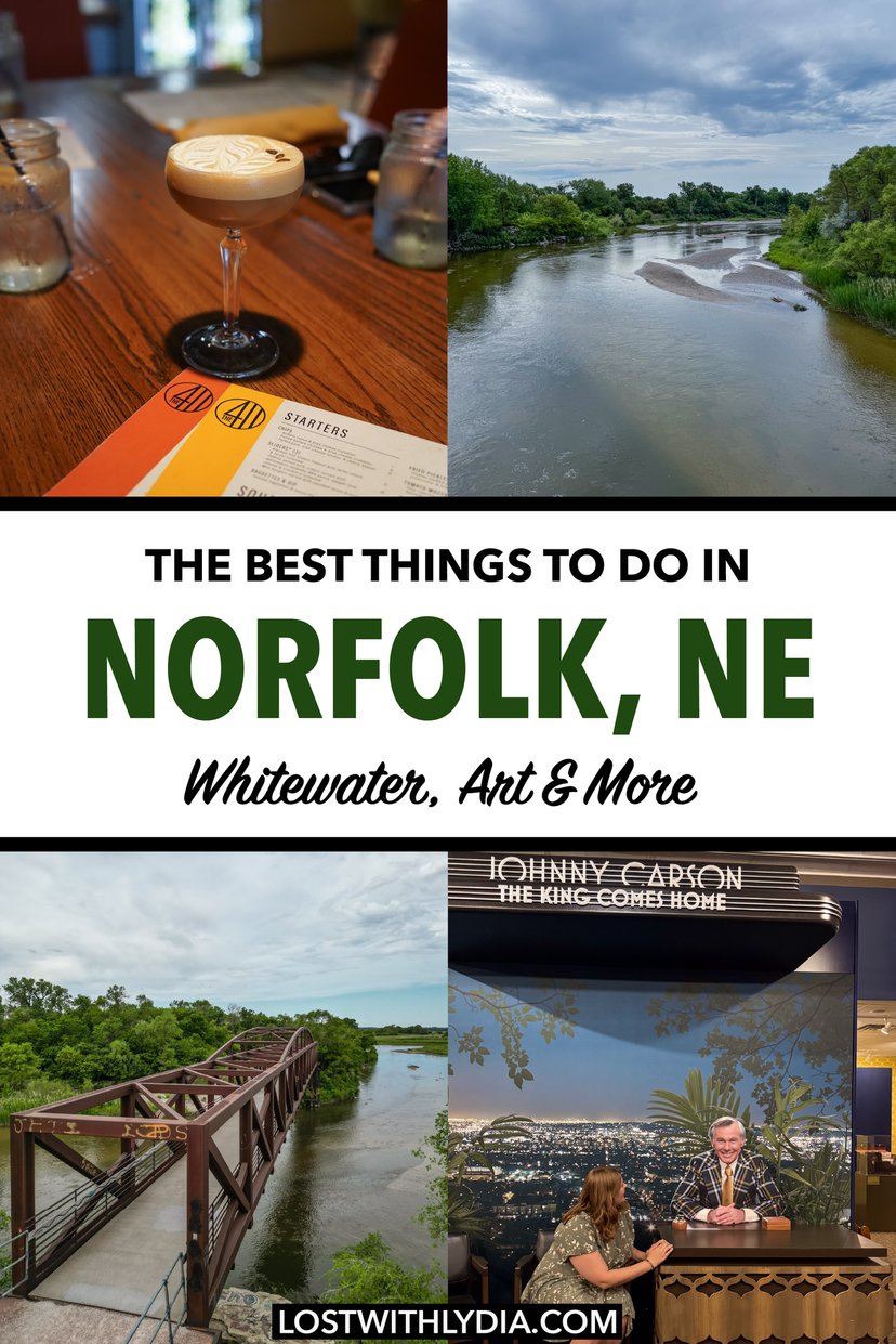 Discover the best things to do in Norfolk, NE, from tubing to dining to the legacy of Johnny Carson.