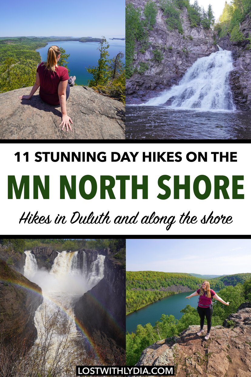 From waterfalls to Lake Superior views, discover all of the best hiking trails on the MN North Shore and Duluth!