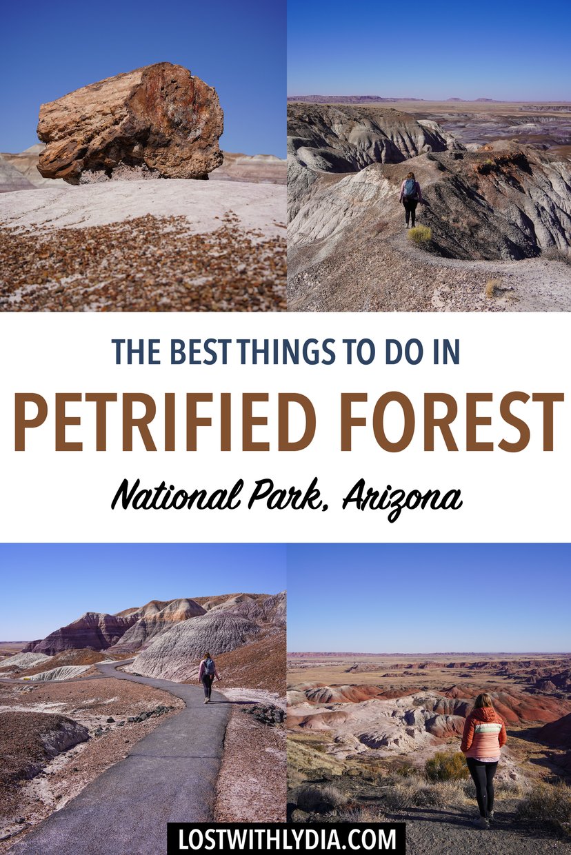 Learn about the perfect Petrified Forest National Park itinerary! From easy hikes to epic viewpoints, this guide will help you plan a great national park trip.