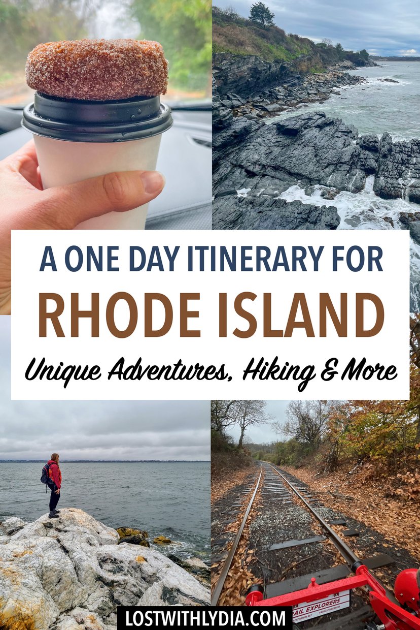 Learn how to spend one day in Rhode Island with this outdoor-focused itinerary! Rhode Island makes for a fantastic day trip from Boston.