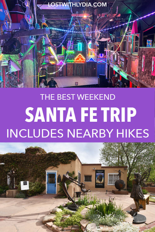 Plan your perfect Santa Fe weekend trip with this guide! Santa Fe is full of culture, art, amazing food and wonderful hiking nearby.