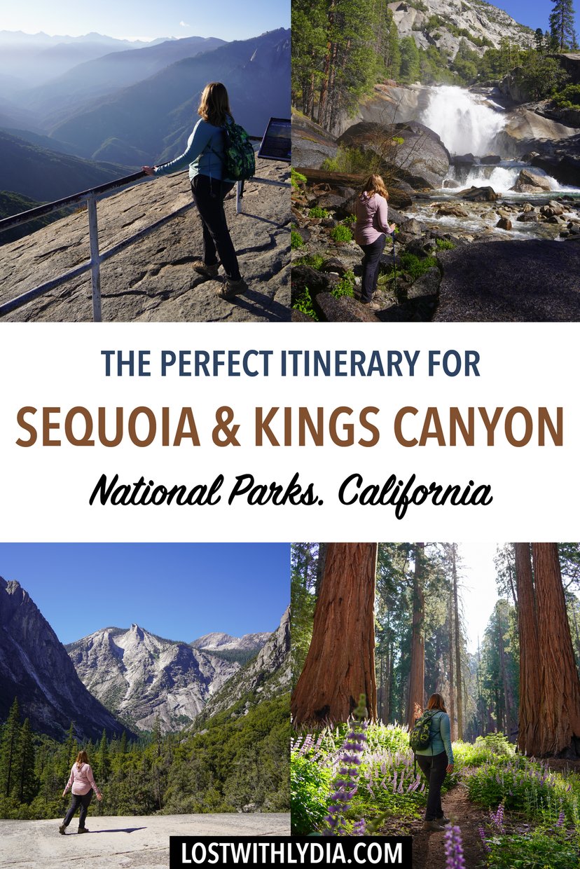 Learn about the best things to do in Sequoia and Kings Canyon National Parks! This itinerary includes epic hikes and views in these California national parks.