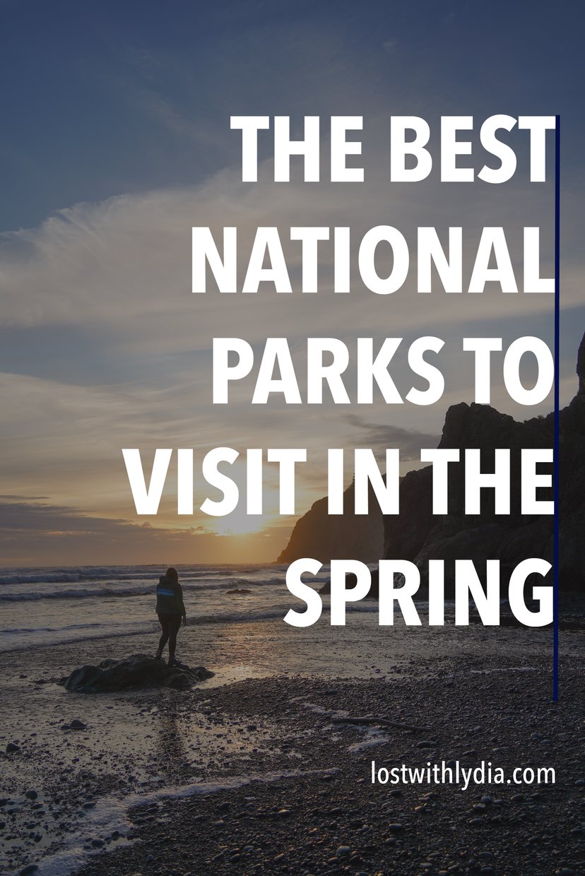 If you're considering a national park road trip in the spring, use this list for ideas!