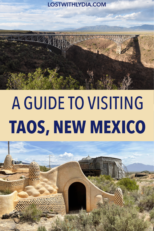 The perfect weekend guide for a visit to Taos, New Mexico! Learn about unique activities in Taos, hot springs in Taos and delicious New Mexican food.