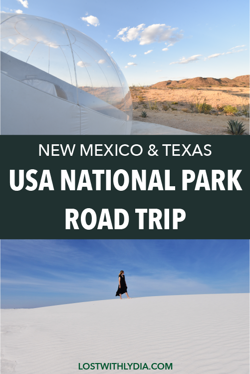 Visit the less crowded New Mexico and Texas national parks during this epic 12 day road trip.
