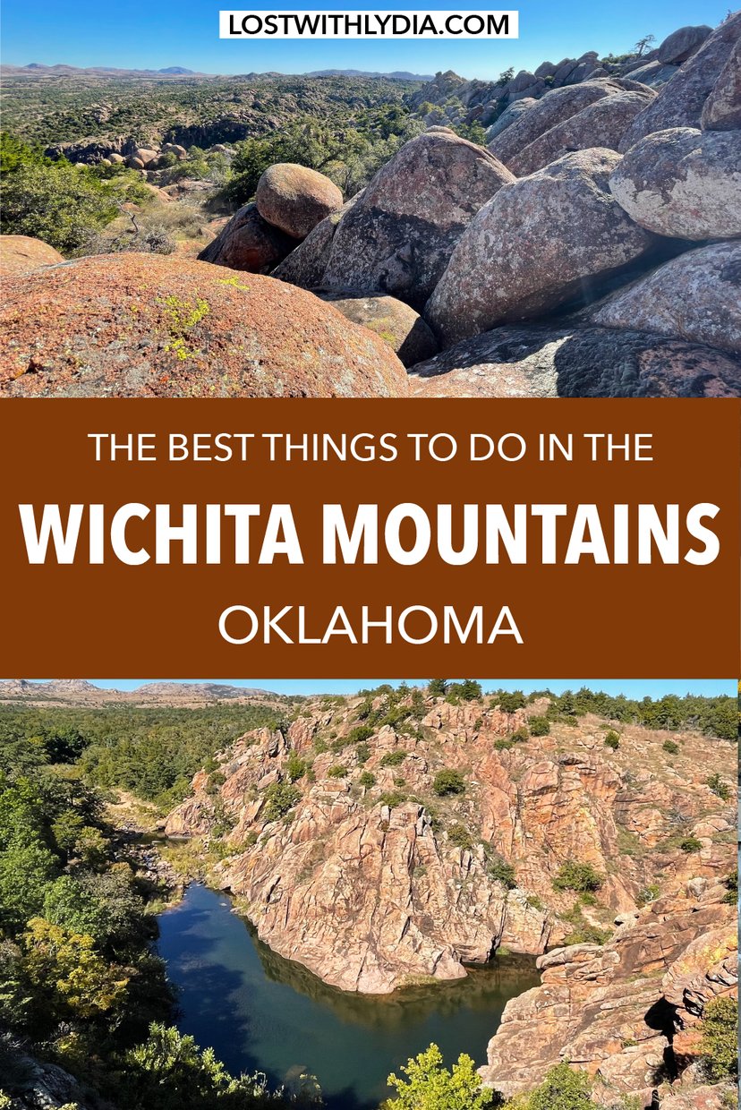 Discover the best things to do in the Oklahoma Wichita Mountains! This wildlife refuge is an amazing place to hike, camp and see wildlife in Oklahoma.