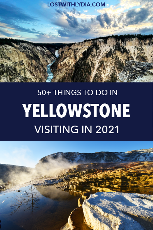 Planning a trip to Yellowstone National Park? This list has 50+ of the best things to do in Yellowstone! Explore the best of the park in a limited time.